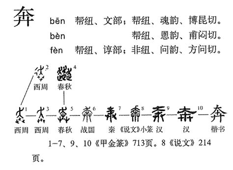 奔意思|奔（汉语文字）